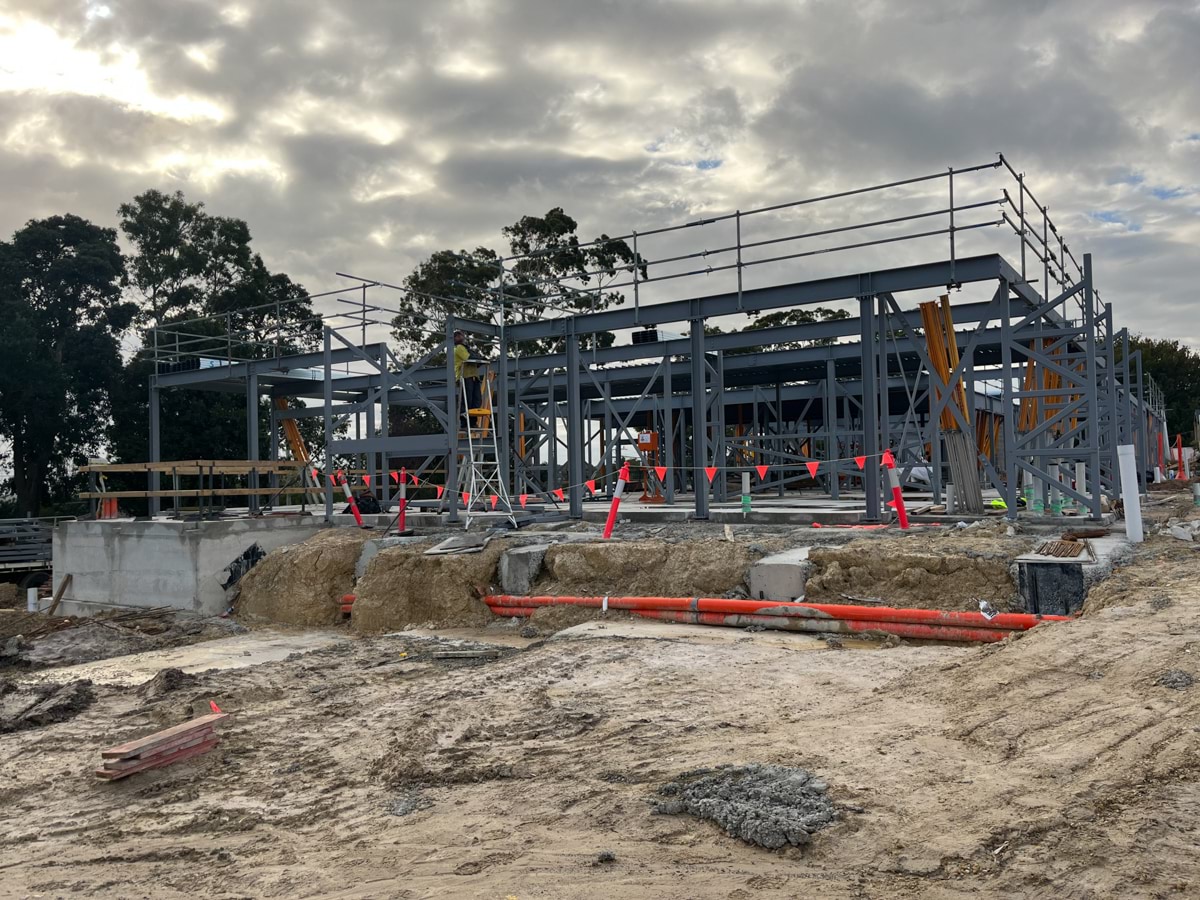 Frankston High School - upgrade and modernisation, Site progress - May 2023, administration