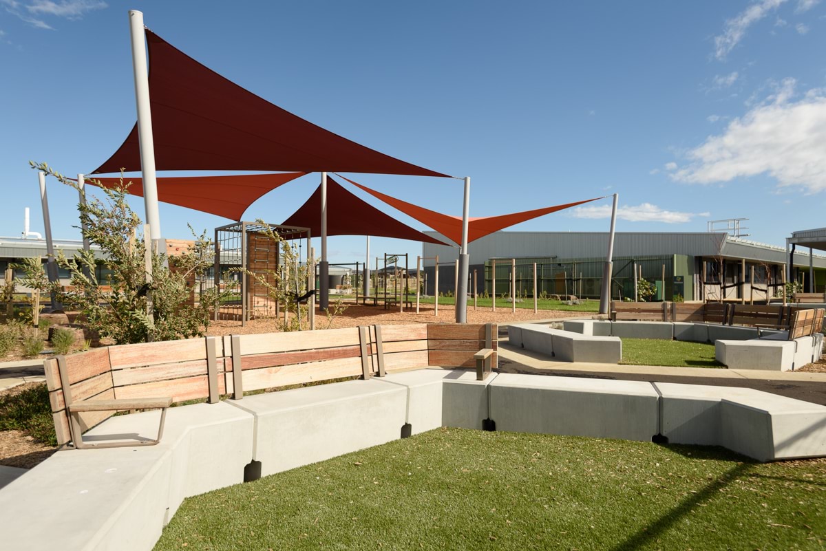 Mickleham Secondary College - new school, Completed school - outdoor play