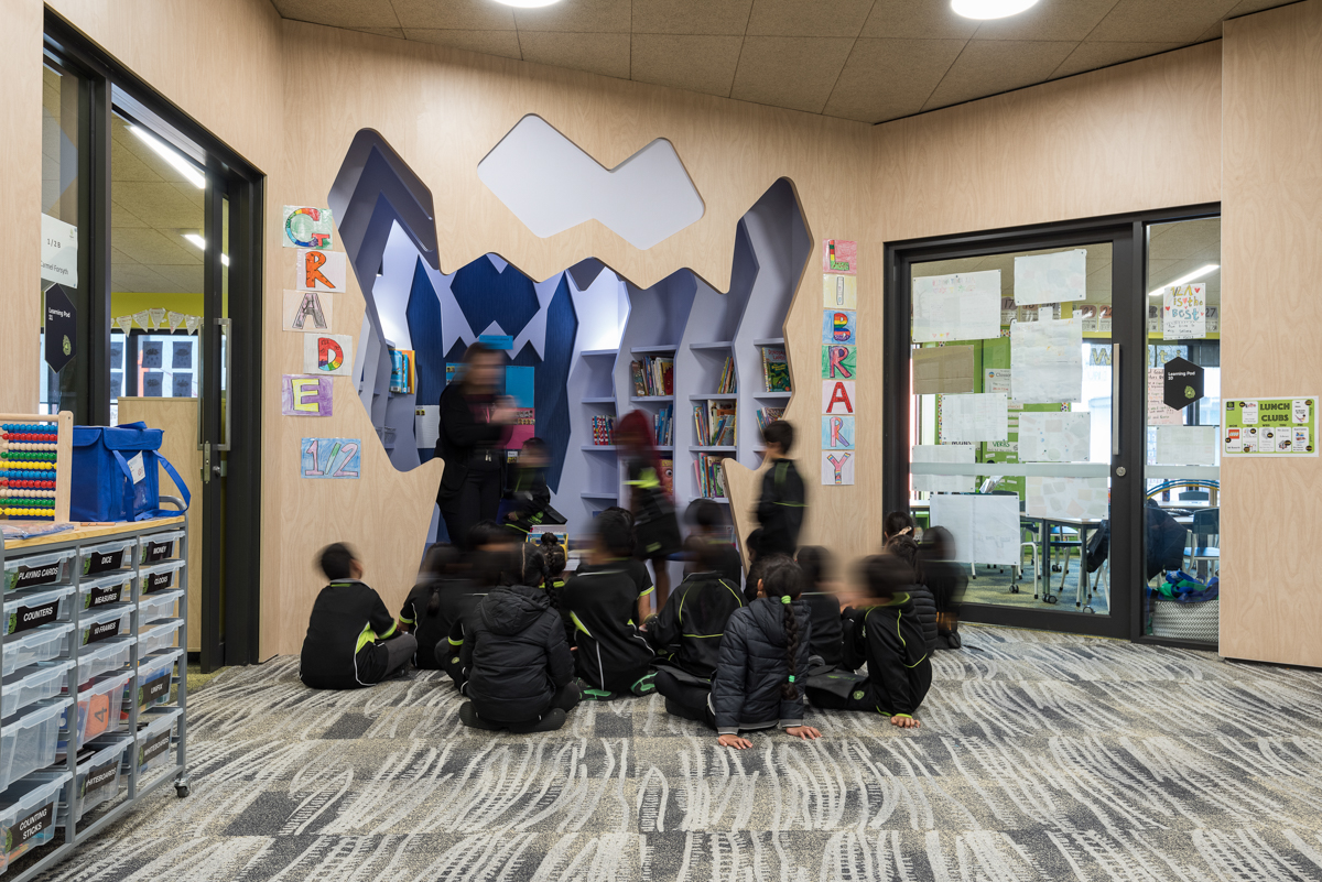 Ngarri Primary School - new school, Completed school - learning neighbourhood (reading nook)