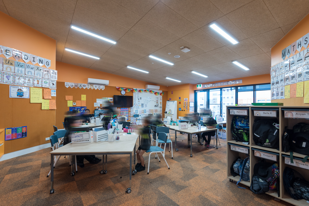 Ngarri Primary School - new school, Completed school - learning neighbourhood (classroom)