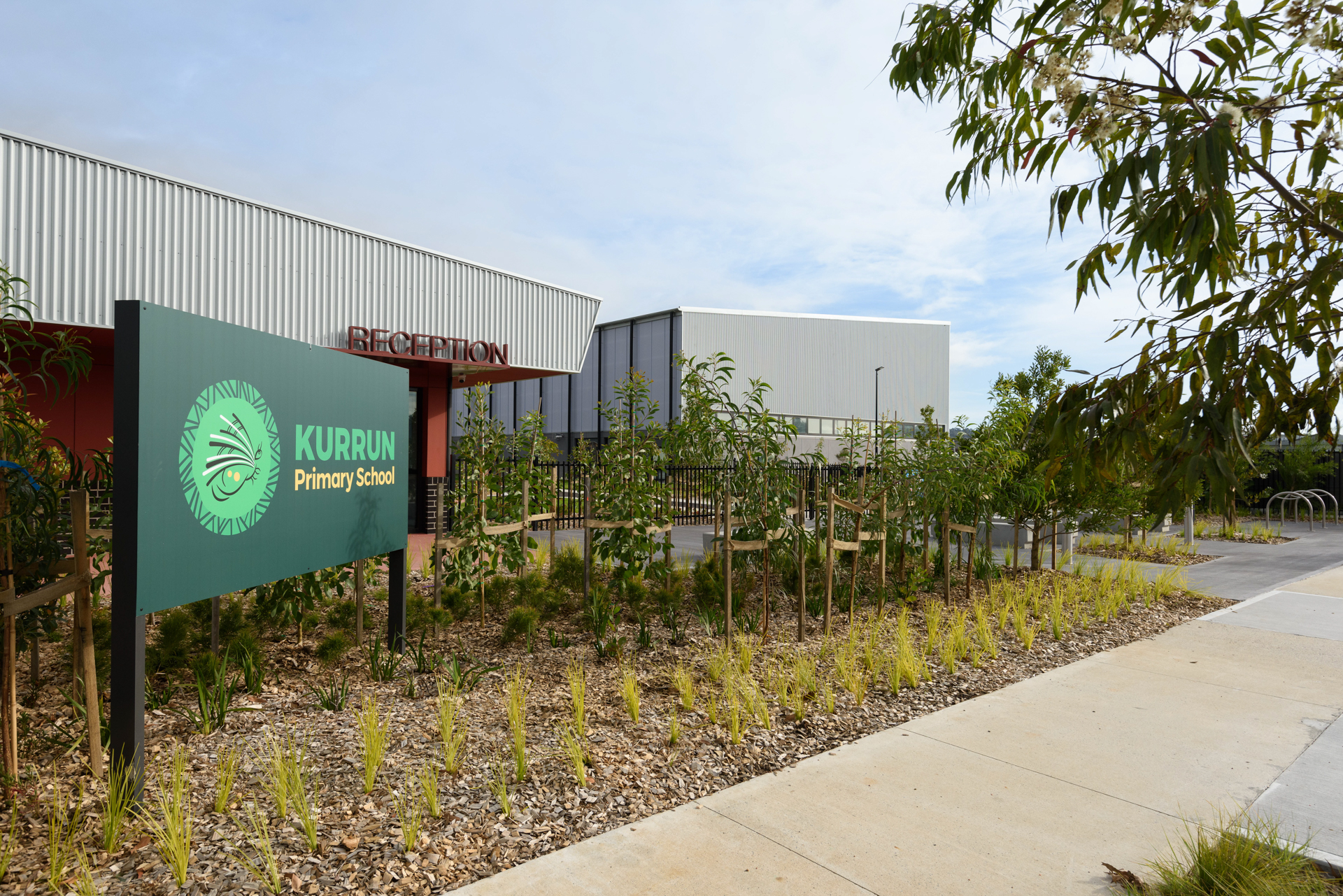 Kurrun Primary School - new school, Completed school - school entry