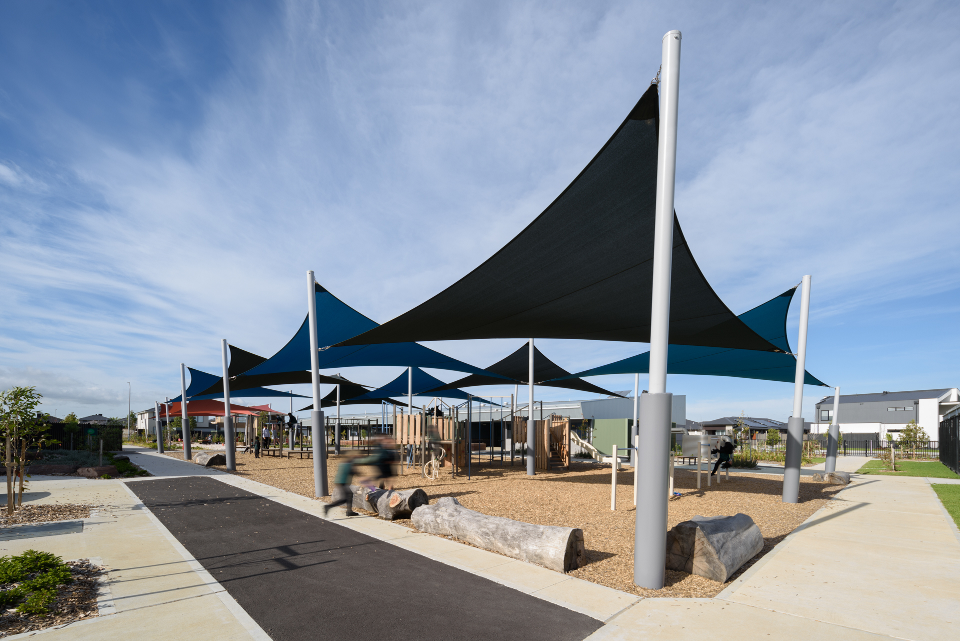 Kurrun Primary School - new school, Completed school - outdoor play