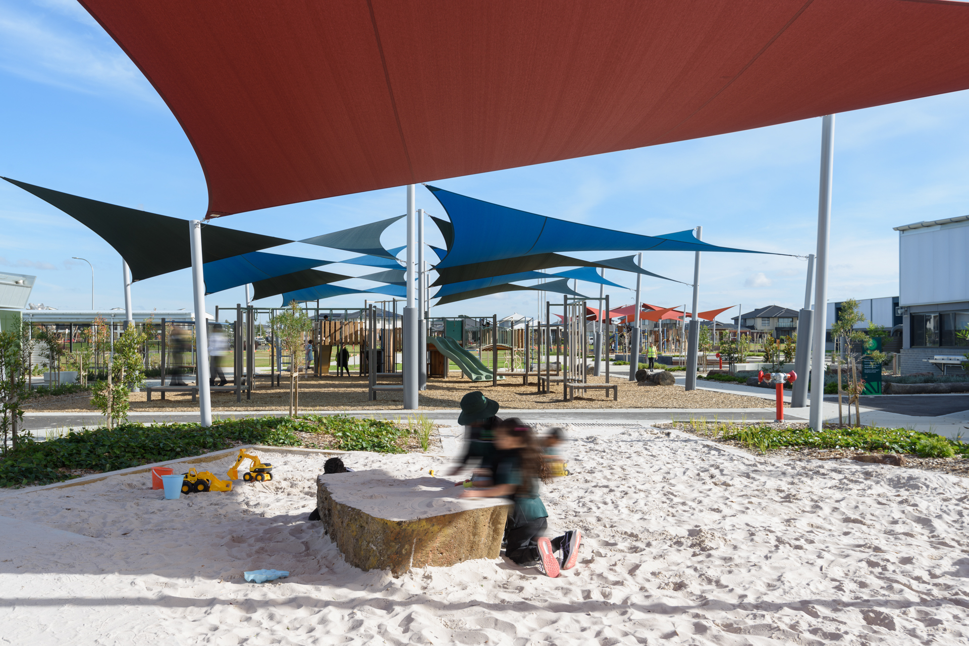 Kurrun Primary School - new school, Completed school - outdoor play