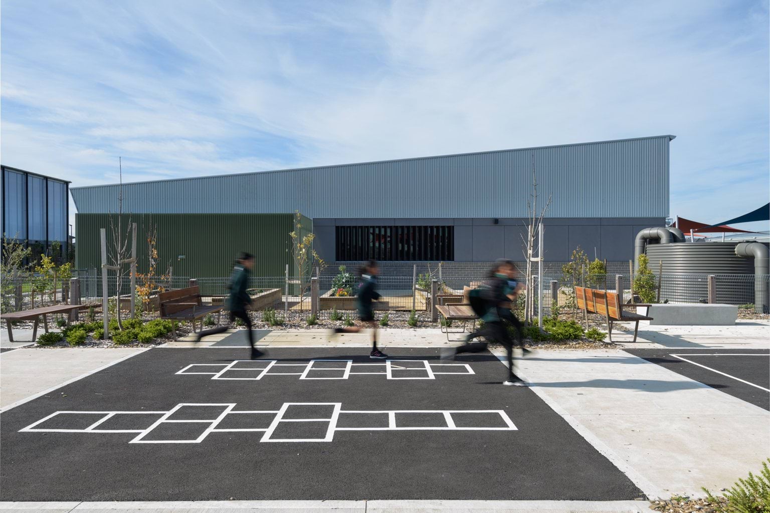 Kurrun Primary School - new school, Completed school - outdoor play