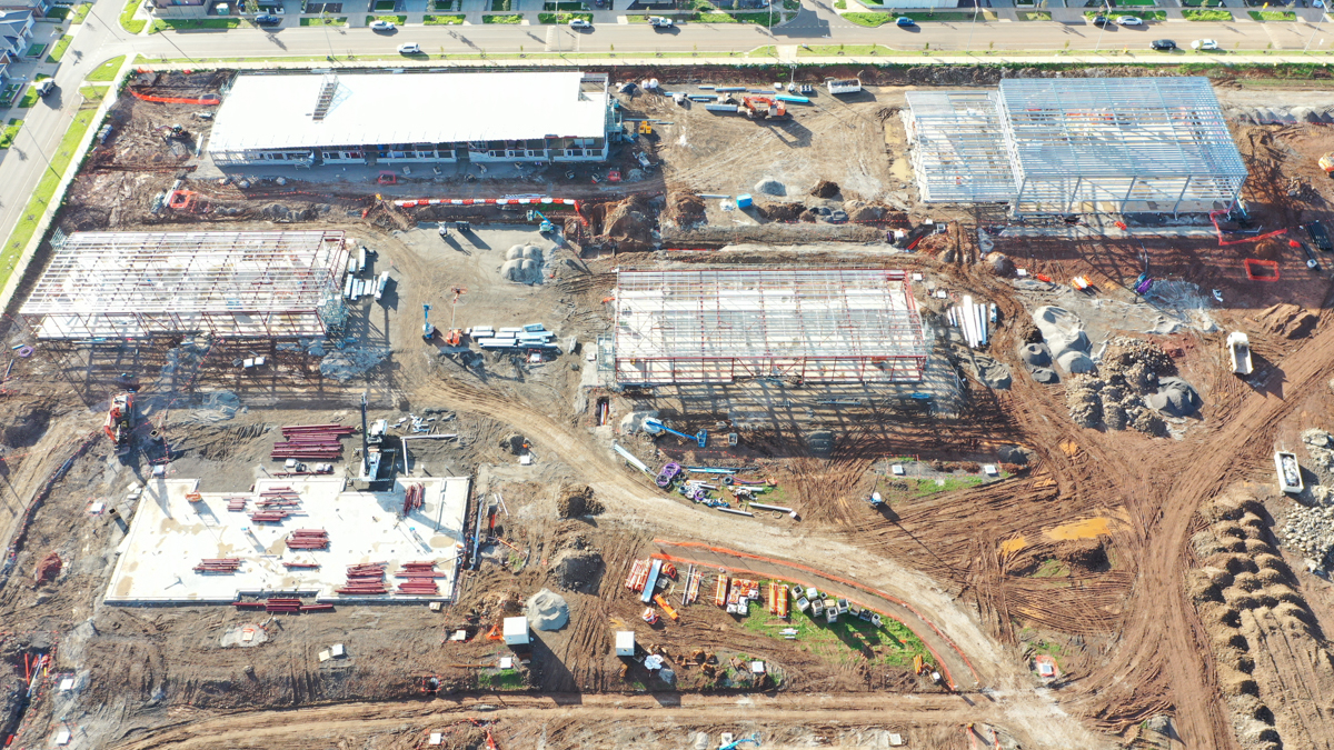  Truganina North Primary School (interim name) - new school, Site progress - June 2023