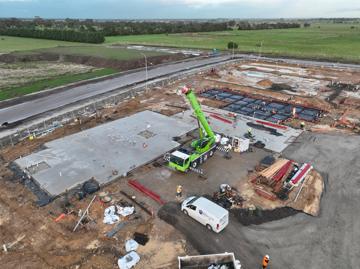 Alexander Boulevard Primary School (interim name) - new school, Site progress - May 2023