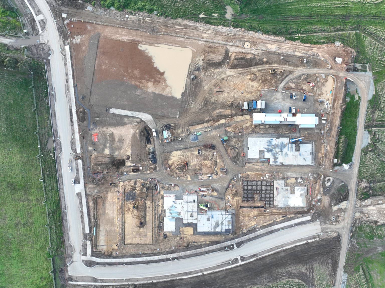 Alexander Boulevard Primary School (interim name) - new school, Site progress - June 2023