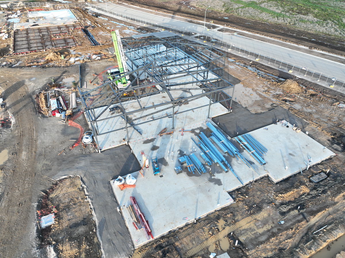 Alexander Boulevard Primary School (interim name) - new school, Site progress - June 2023