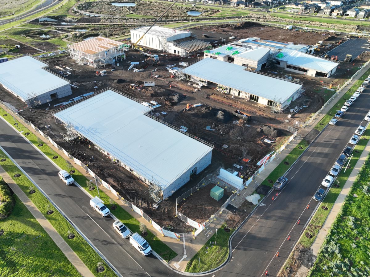 Black Forest East Primary School (interim name) - new school, Site progress - June 2023