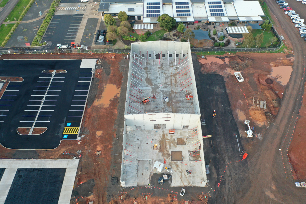 Brookfield Primary School (interim name) - new school, Site progress - June 2023, community hub