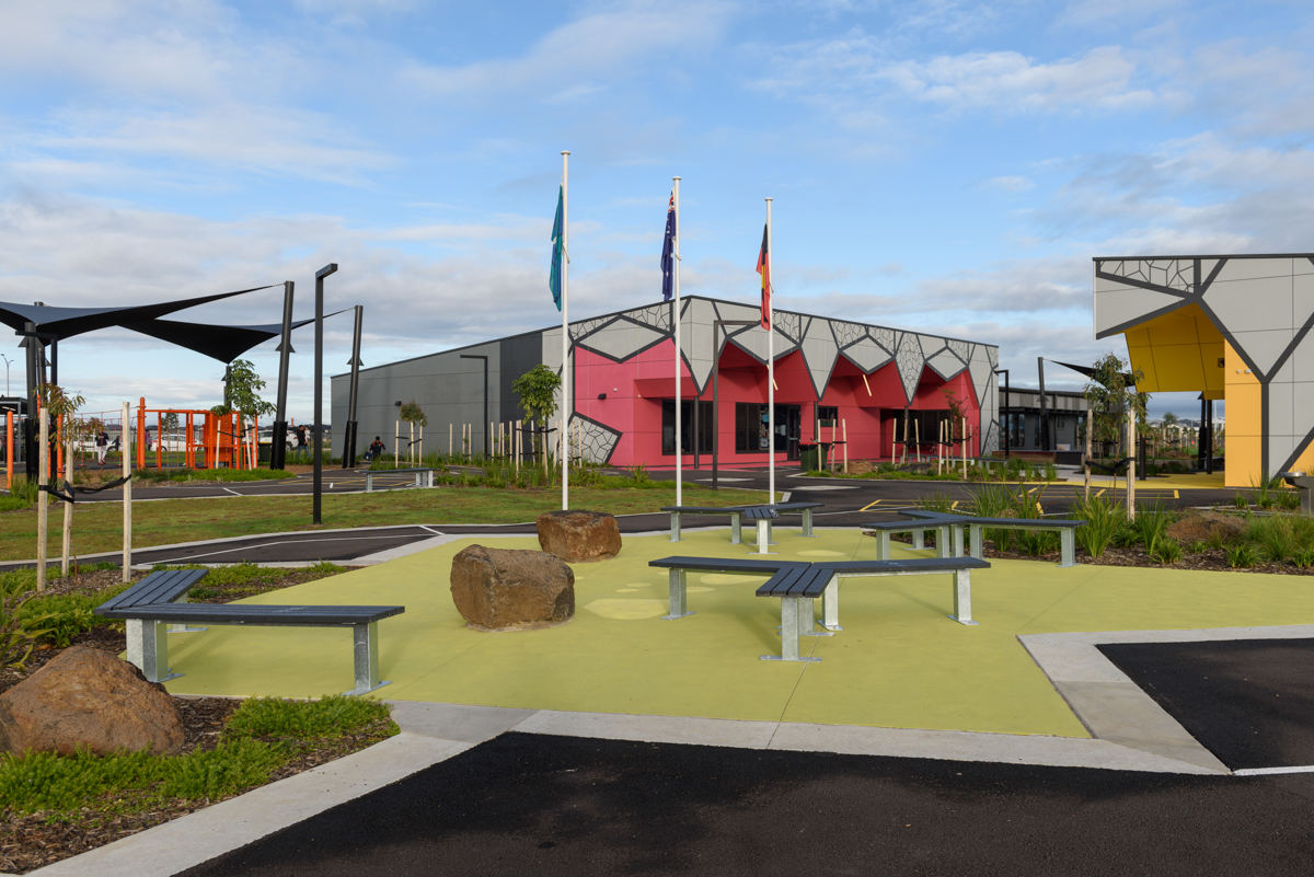 Lollypop Creek Primary School - new school, Completed school - learning neighbourhood