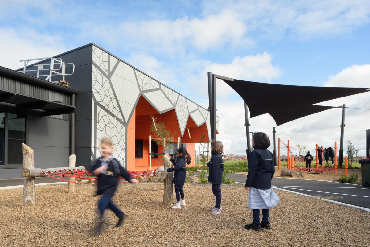 Lollypop Creek Primary School - new school, Completed school - outdoor play