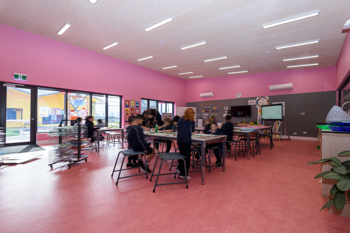 Lollypop Creek Primary School - new school, Completed school - learning neighbourhood (classroom)