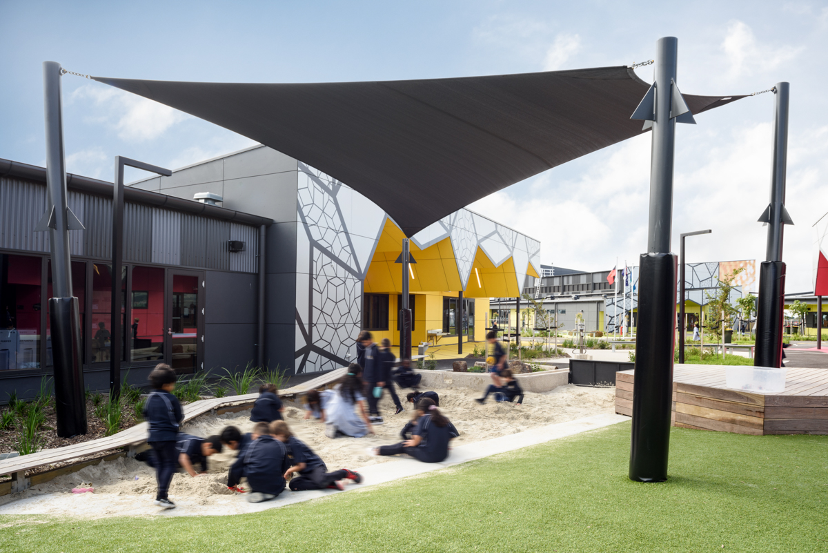 Lollypop Creek Primary School - new school, Completed school - outdoor play