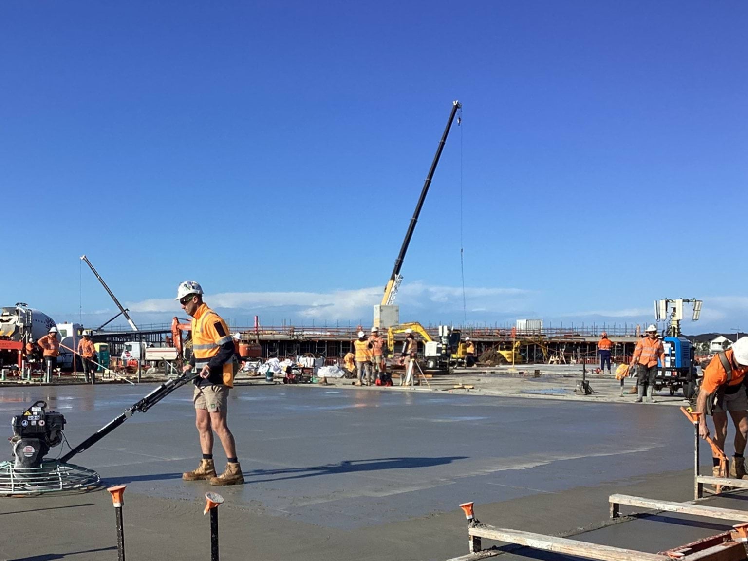 Lollypop Creek Secondary School (interim name) - new school, Site progress - June 2023, community hub