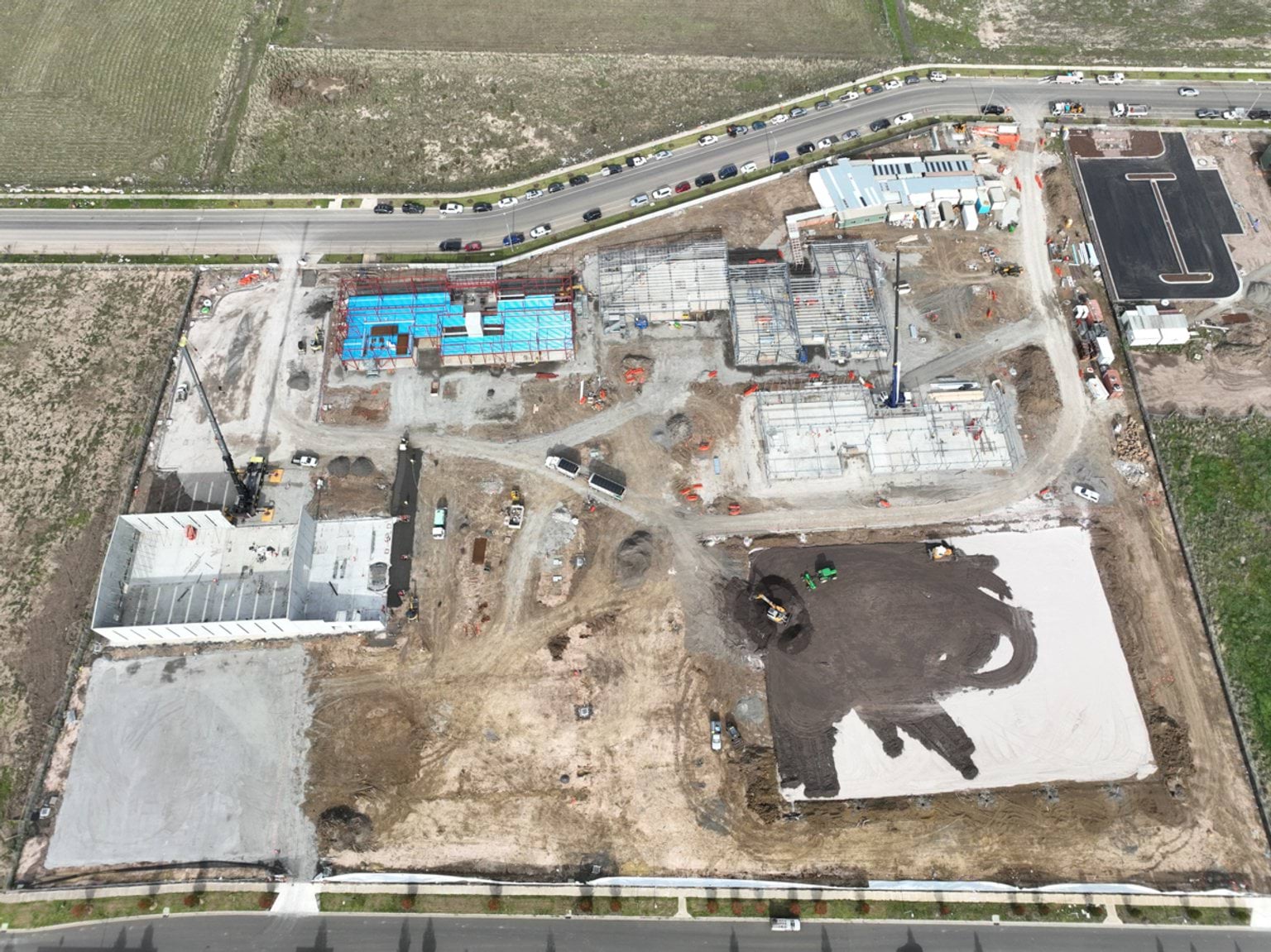Merrifield South Primary School (interim name) - new school, Site progress - May 2023