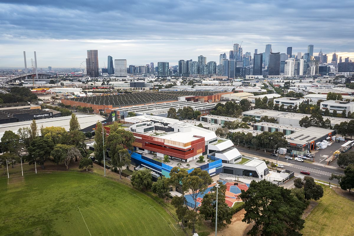 Port Melbourne Secondary College - new school, Completed school