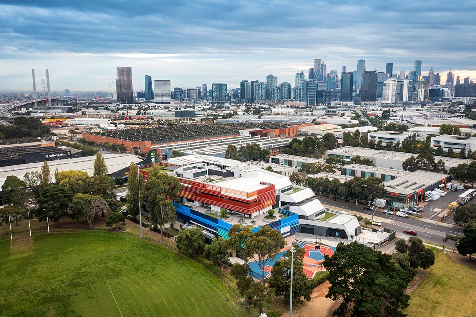 Port Melbourne Secondary College - new school, Completed school