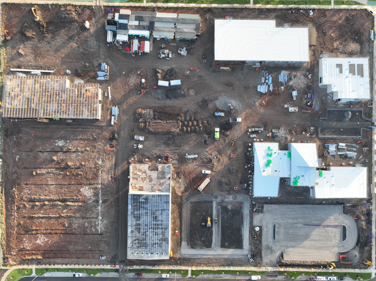 Tarneit North Primary School (interim name) - new school, Site progress - May 2023