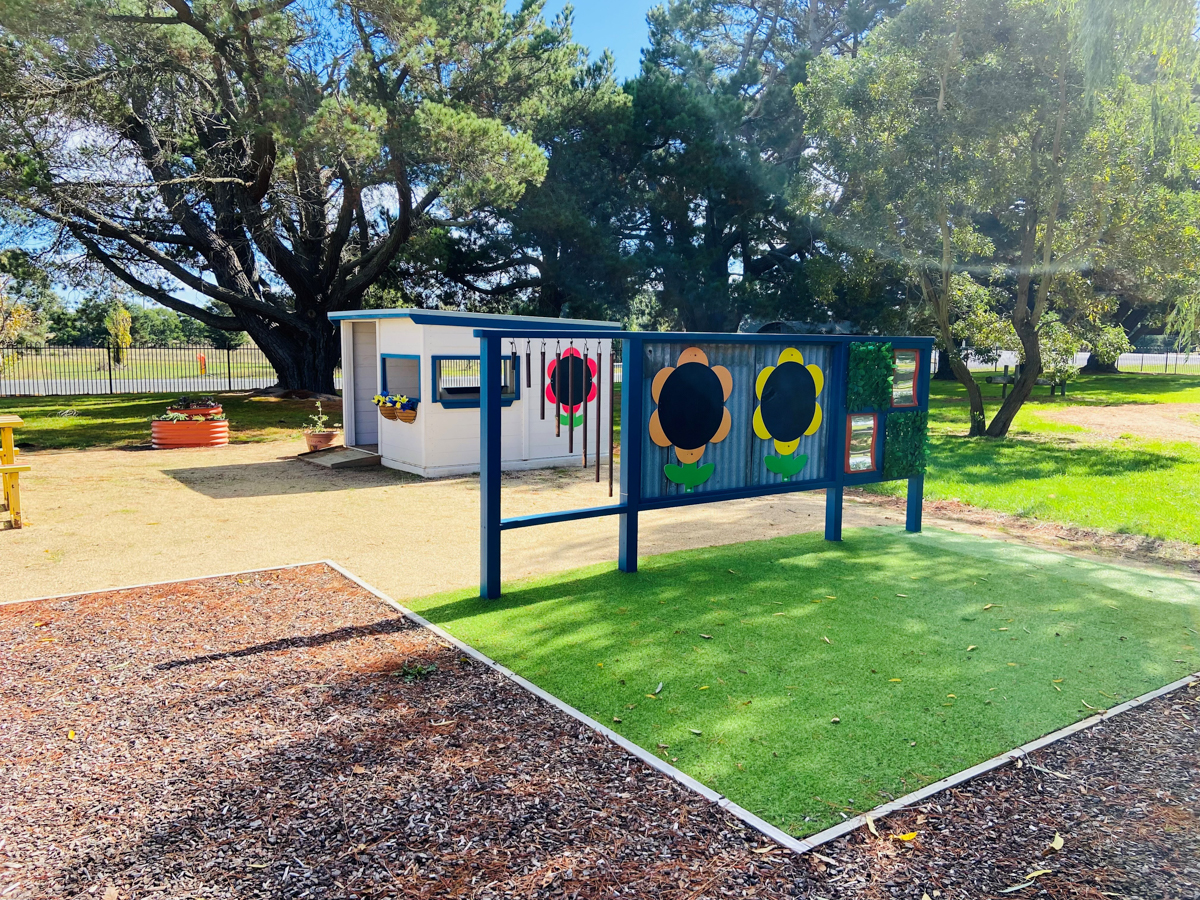 Trawalla Primary School - inclusive schools fund, Completed project - outdoor inclusive learning space