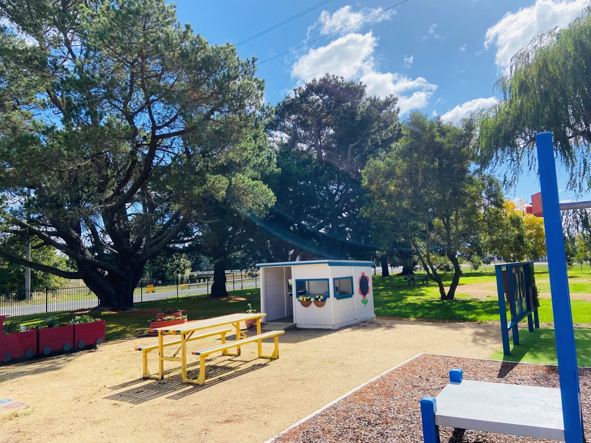 Trawalla Primary School - inclusive schools fund, Completed project - outdoor inclusive learning space