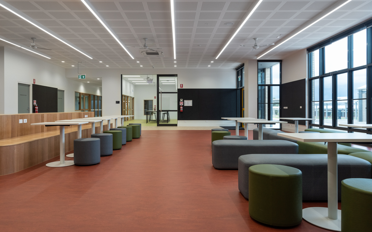 Wollert Secondary College - new school, Completed school - learning neighbourhood