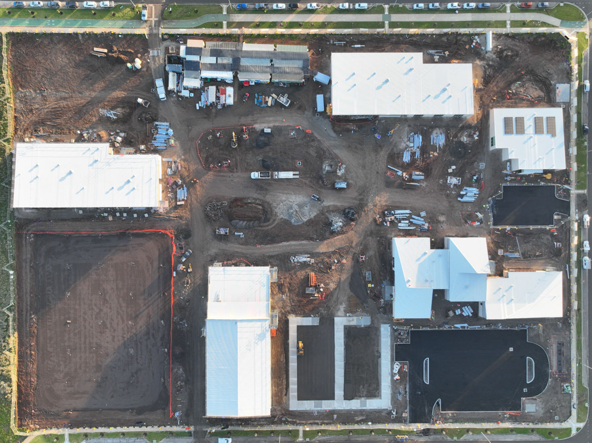 Tarneit North Primary School (interim name) - new school, Site progress - June 2023