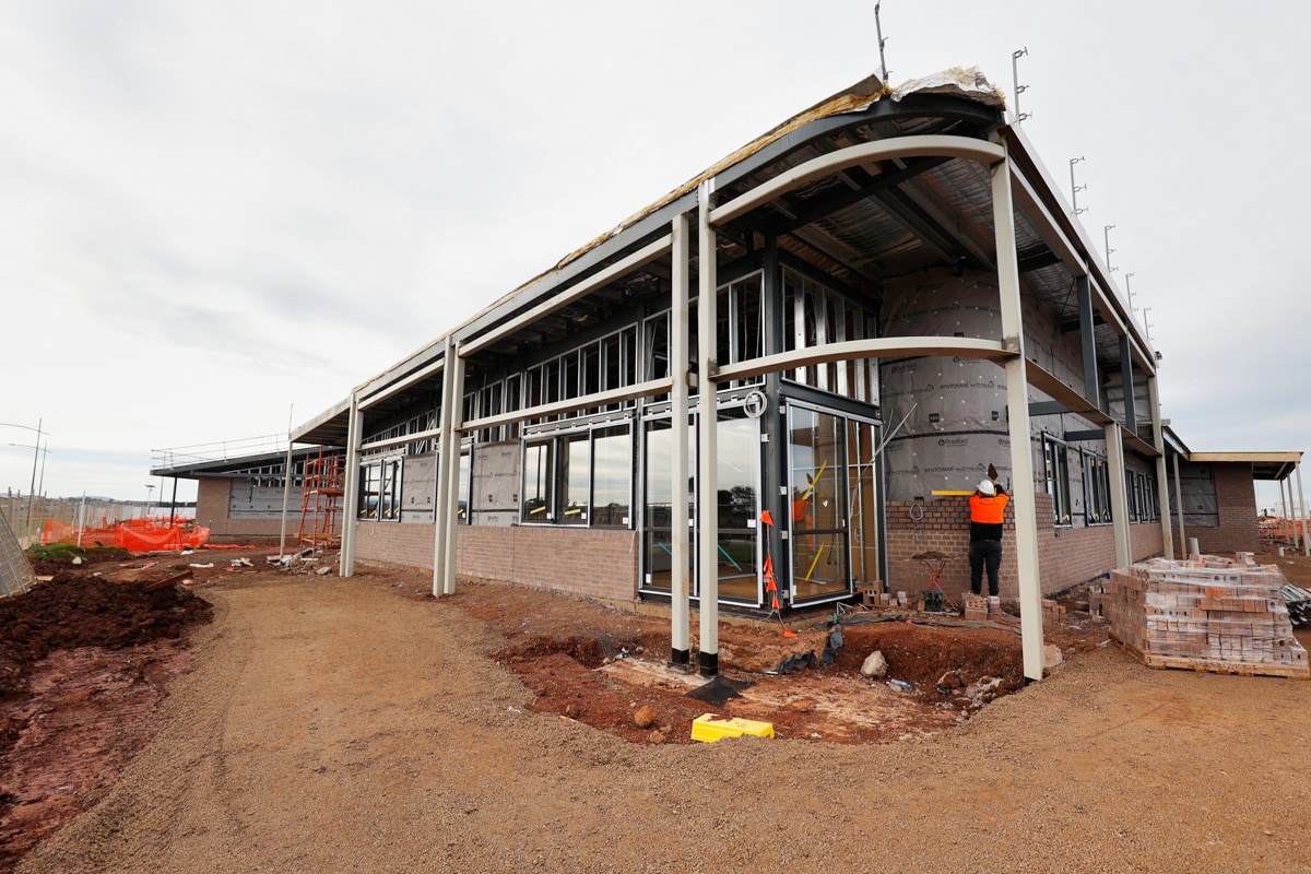 Aintree Specialist School (interim name) - new school, Site progress - July2023