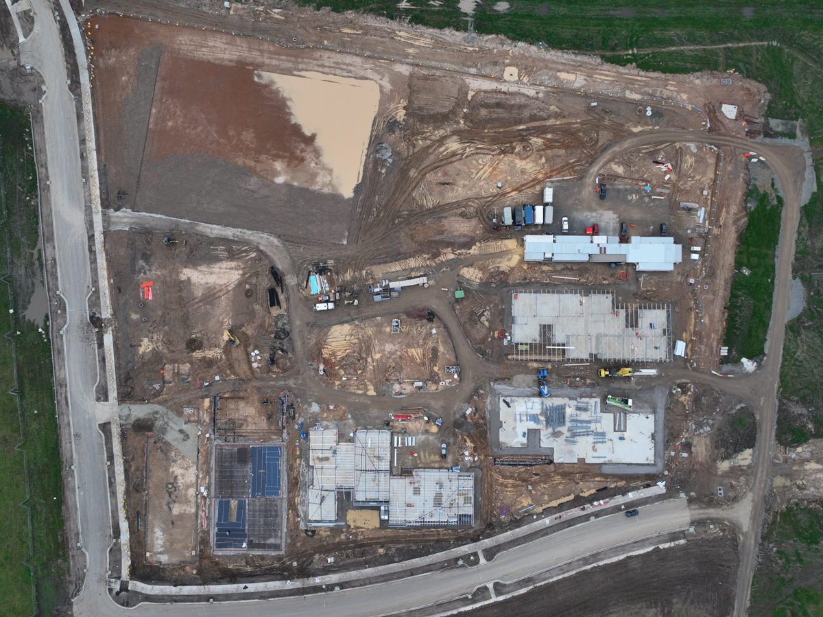 Alexander Boulevard Primary School (interim name) - new school, Site progress - June 2023