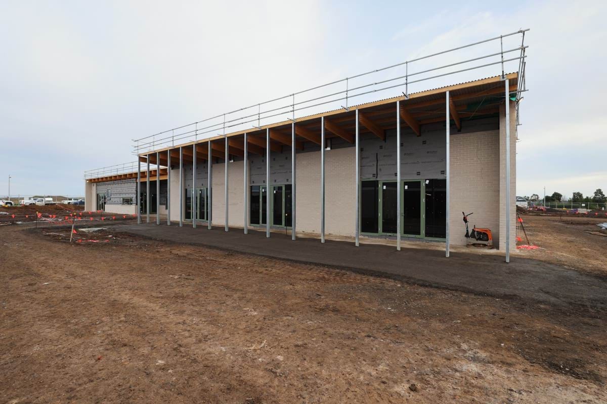 Black Forest East Primary School (interim name) - new school, Site progress - July 2023