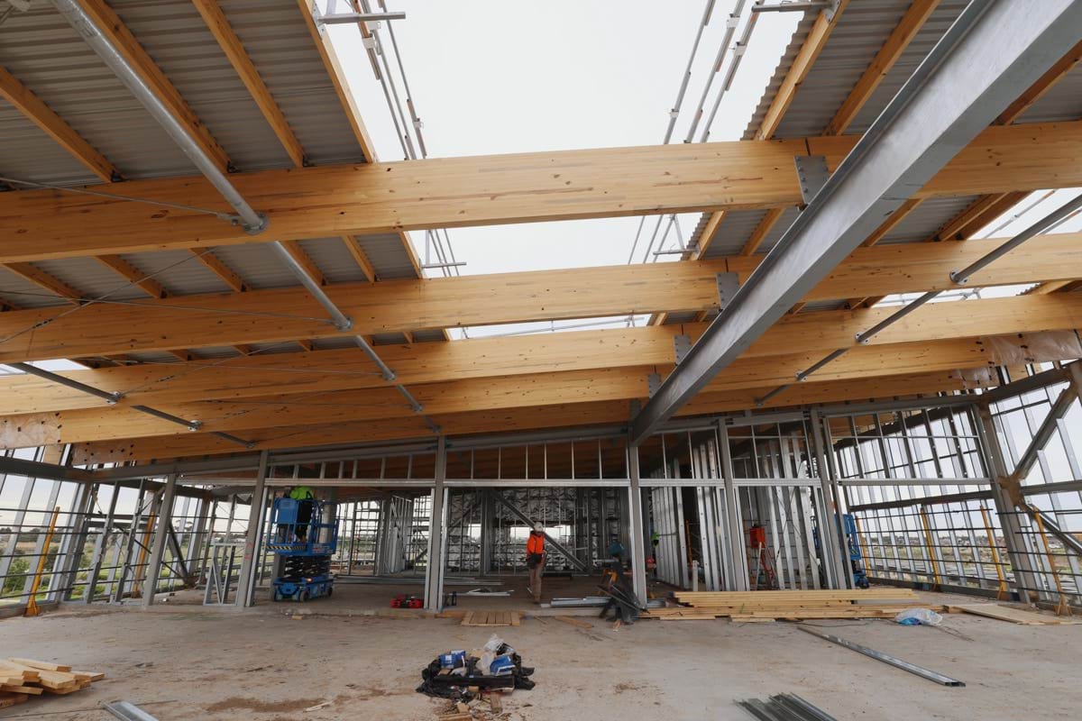 Black Forest East Primary School (interim name) - new school, Site progress - July 2023