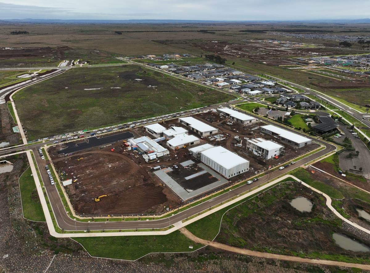 Black Forest East Primary School (interim name) - new school, Site progress - July 2023