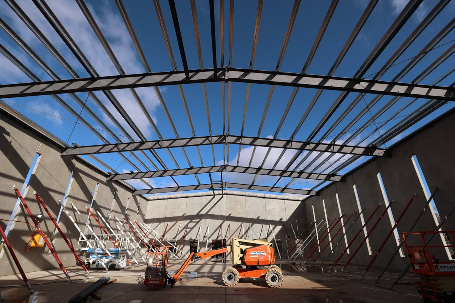 Brookfield Primary School (interim name) - new school, Site progress - July 2023