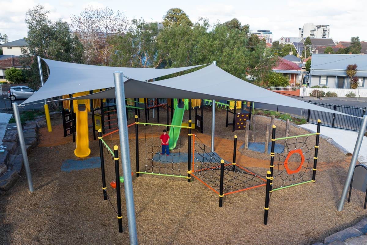 Footscray Primary School - upgrade and modernisation, Completed project -outdoor learning space