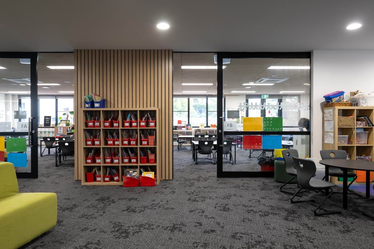 Footscray Primary School - upgrade and modernisation, Completed project - learning building