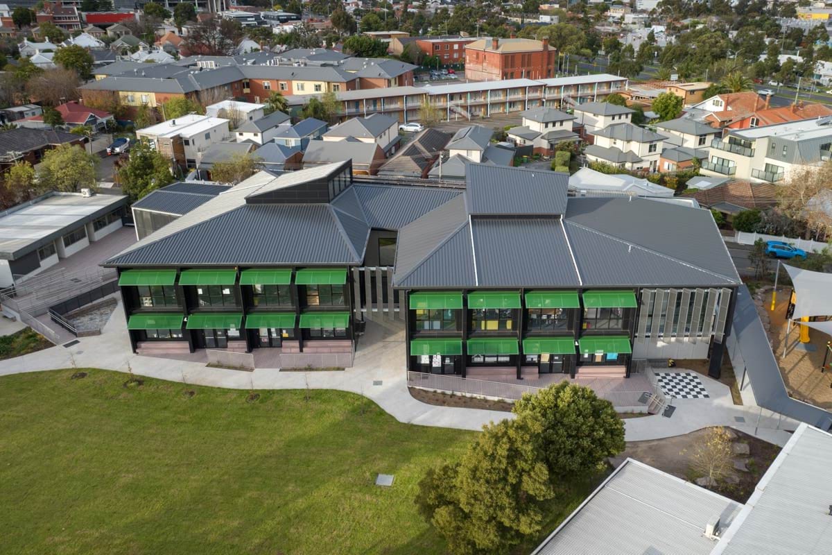 Footscray Primary School - upgrade and modernisation, Completed project - learning building