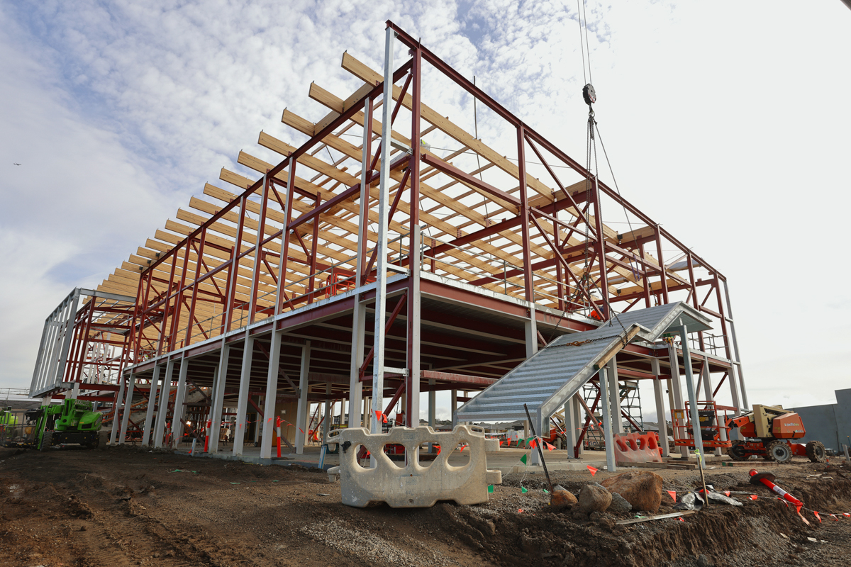 Merrifield South Primary School (interim name) - new school, Site progress - July 2023