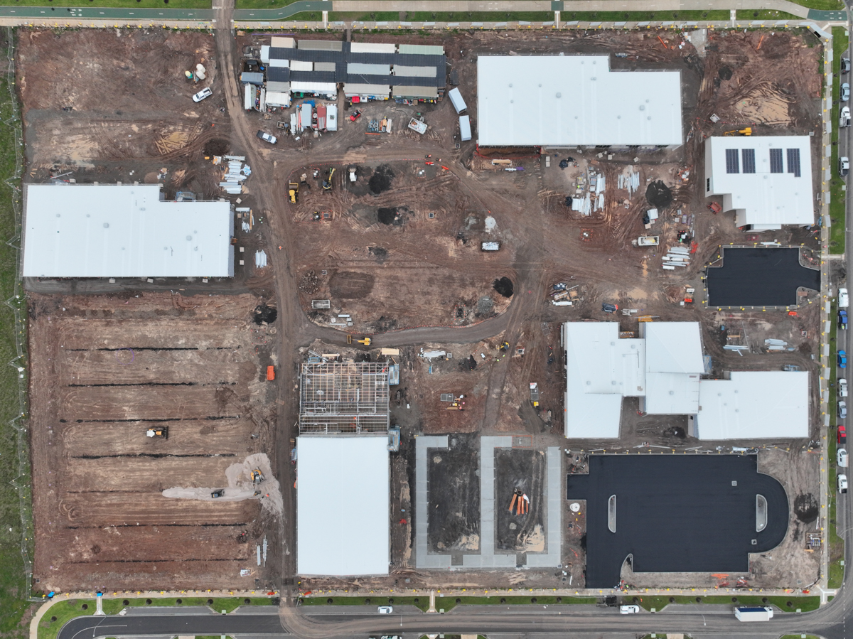 Tarneit North Primary School (interim name) - new school, Site progress - June 2023