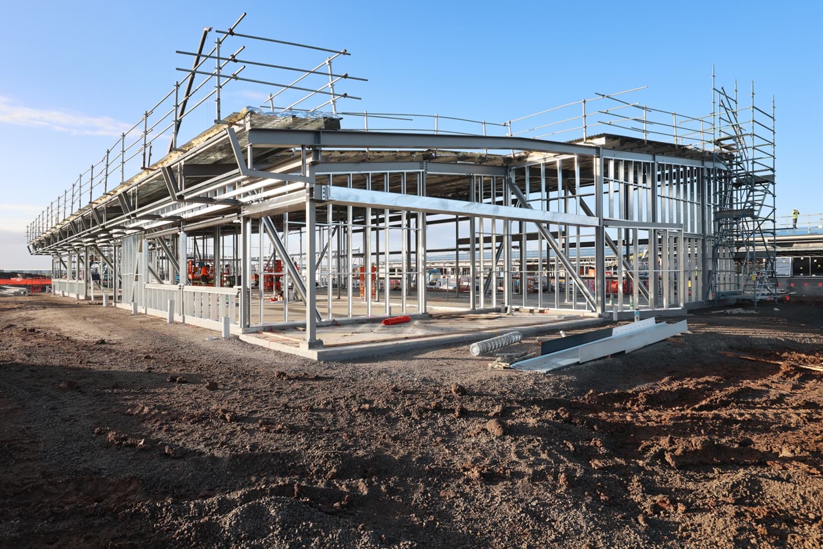 Bemin Secondary College - junior campus - new school, Site progress - July 2023