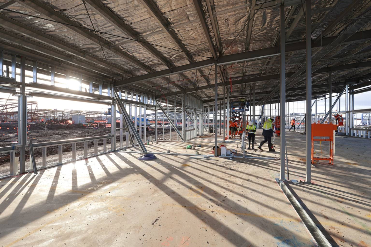 Bemin Secondary College - junior campus - new school, Site progress - July 2023