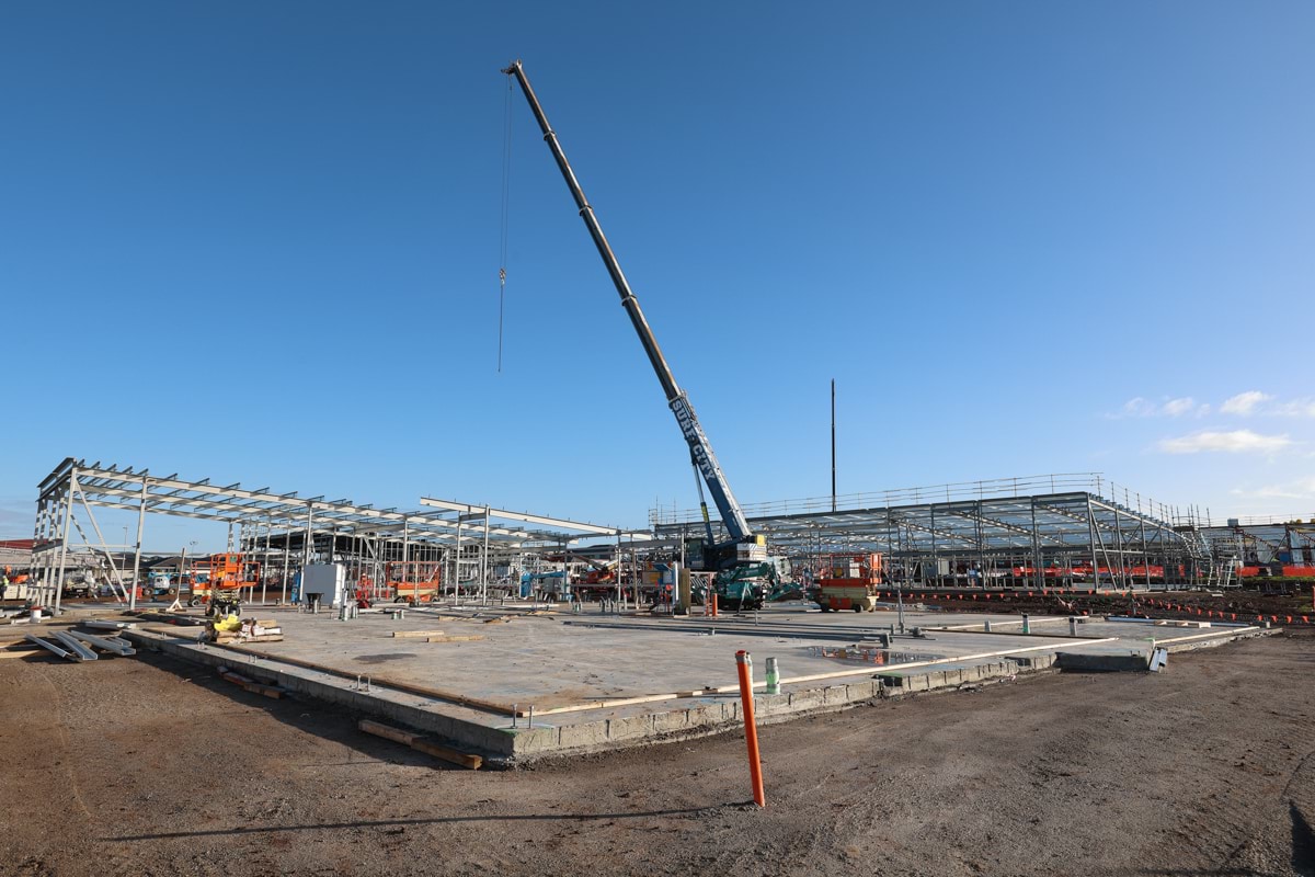 Bemin Secondary College - junior campus - new school, Site progress - July 2023