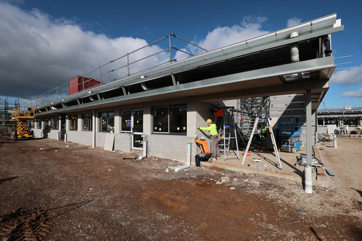 Bemin Secondary College - senior campus - new school, Site progress - July 2023