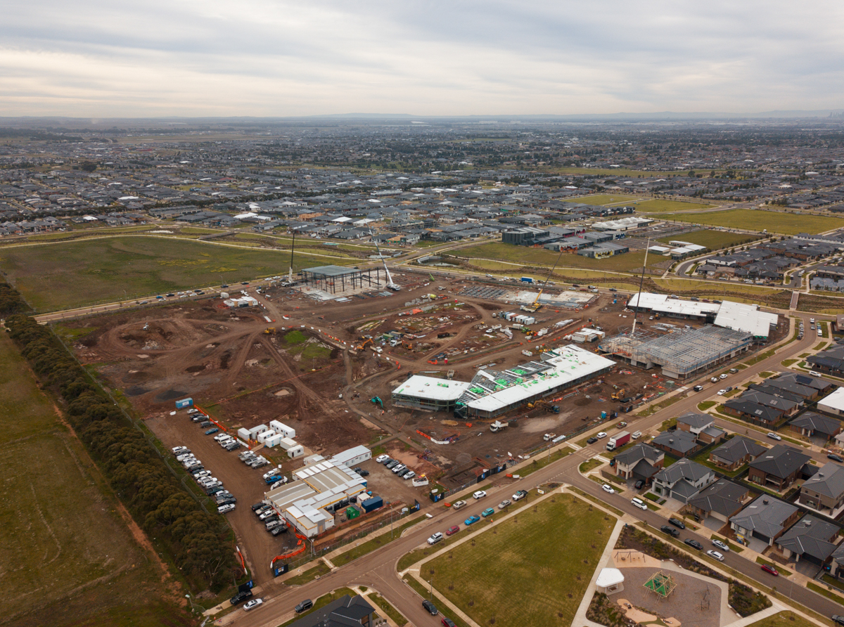 Brinbeal Secondary College - new school, Site progress - July 2023