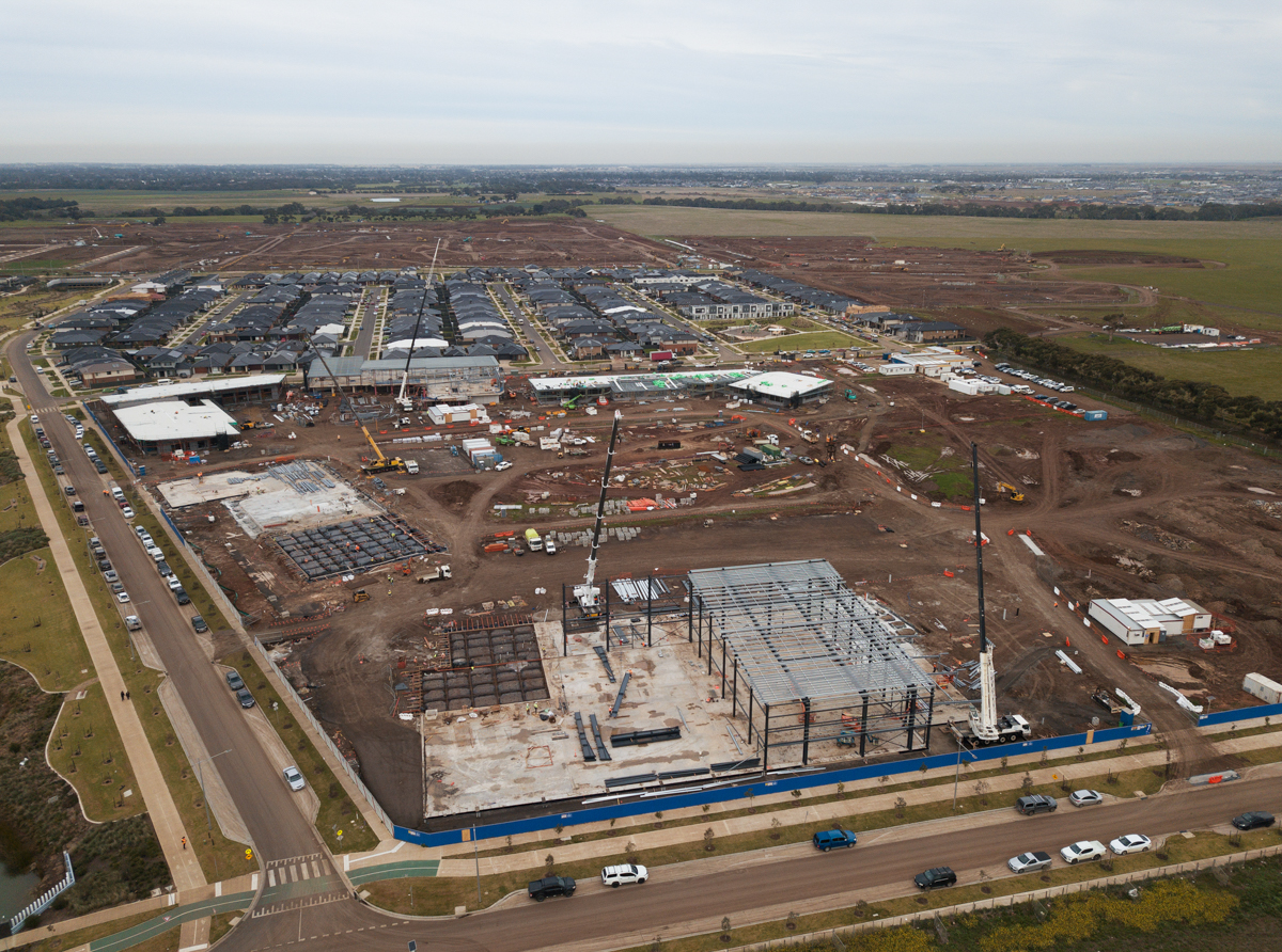 Brinbeal Secondary College - new school, Site progress - July 2023