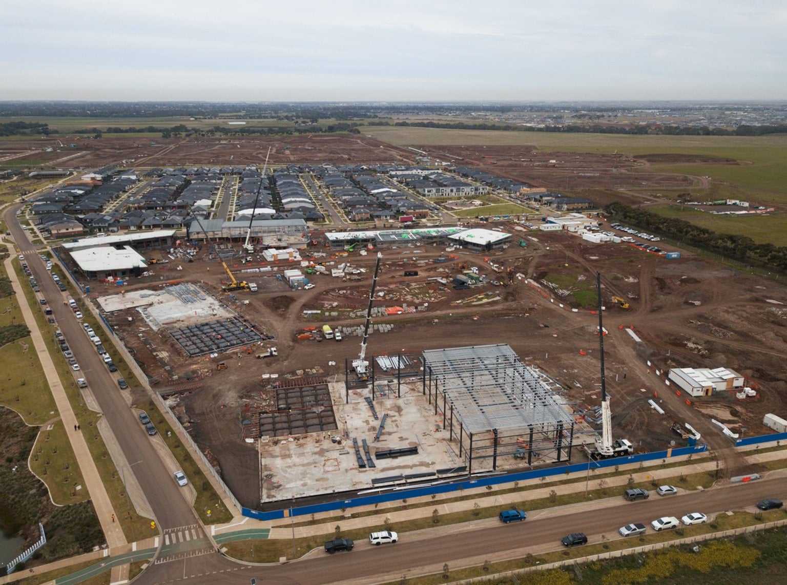 Brinbeal Secondary College - new school, Site progress - July 2023