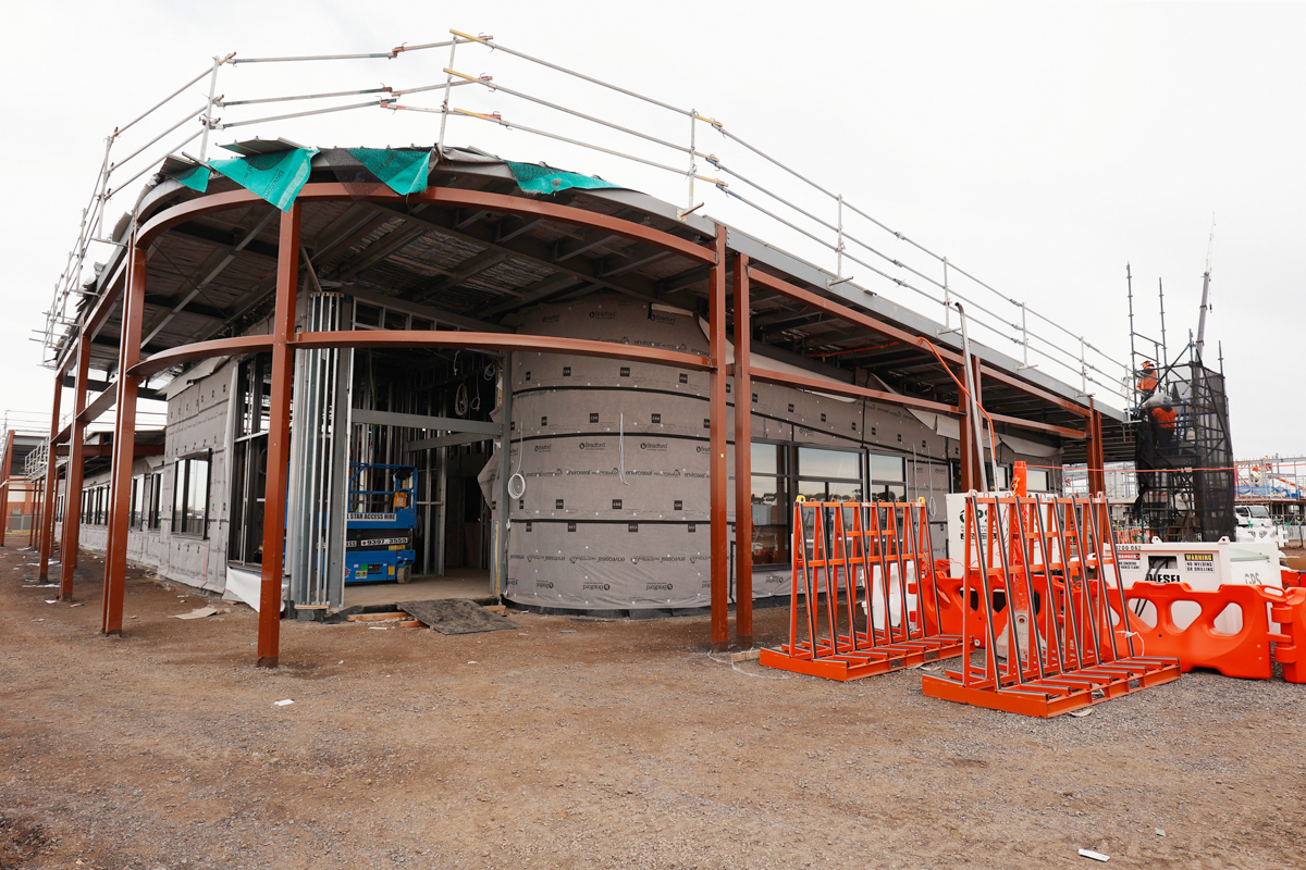 Brinbeal Secondary College - new school, Site progress - July 2023