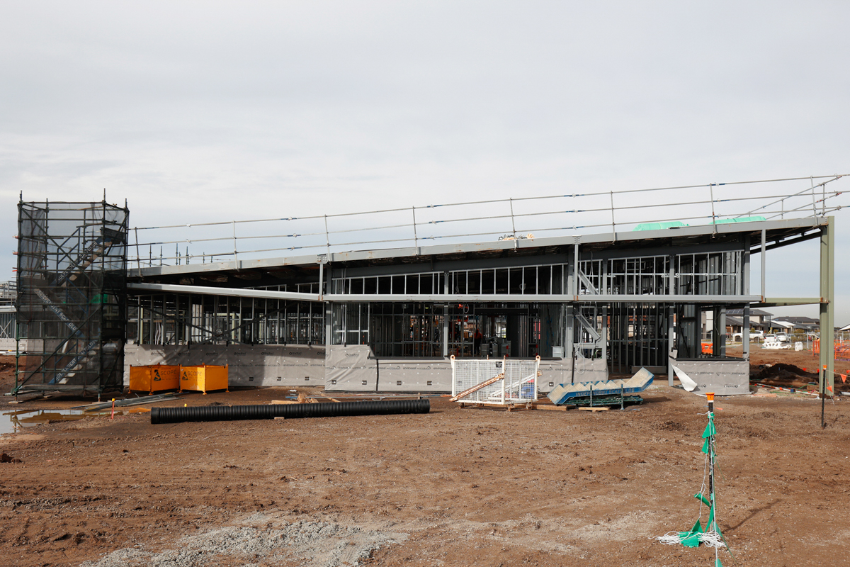 Brinbeal Secondary College - new school, Site progress - July 2023