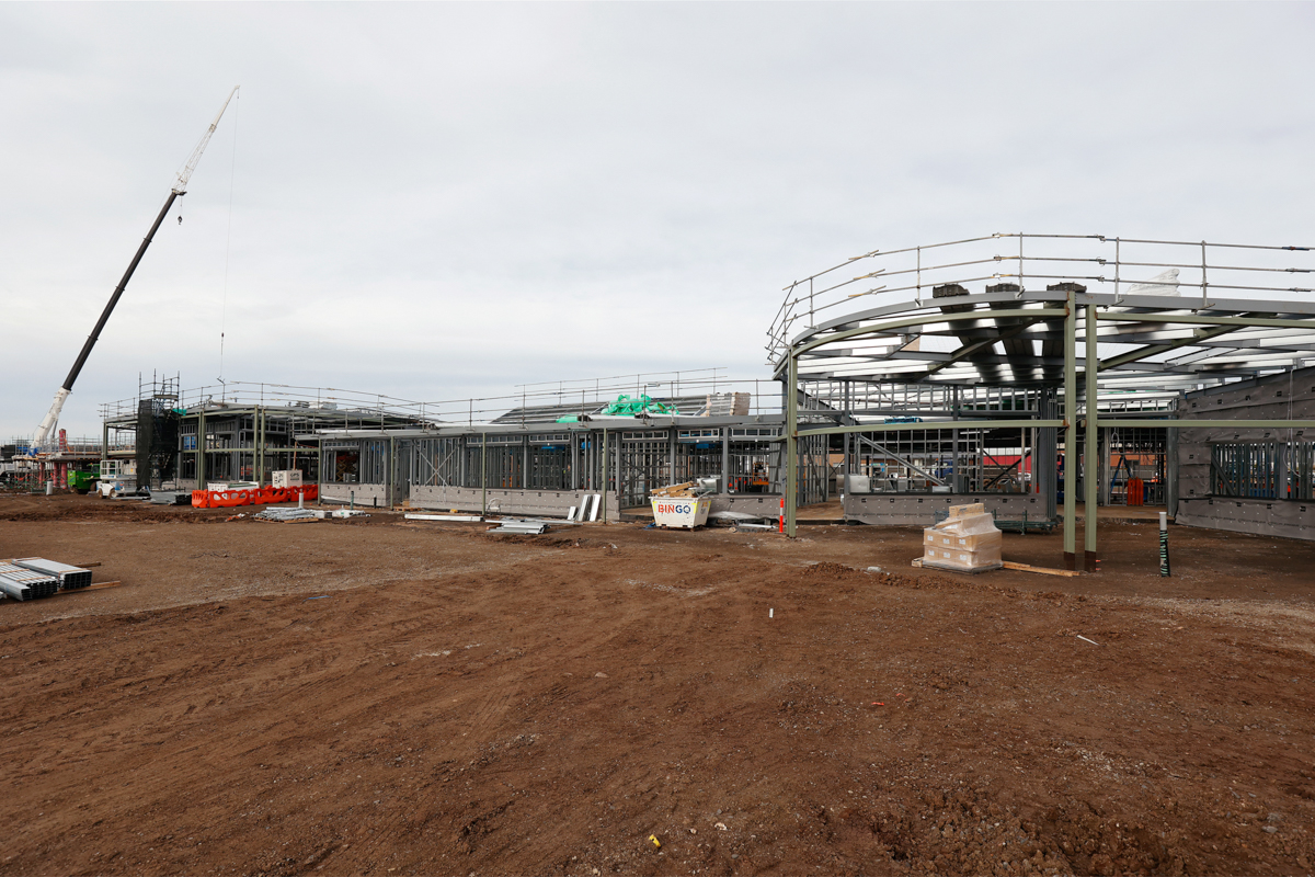 Brinbeal Secondary College - new school, Site progress - July 2023