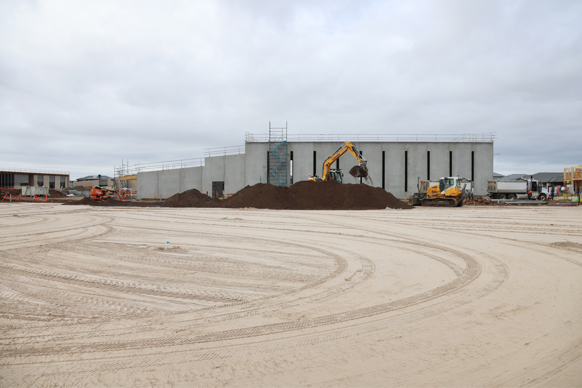 Wimba Primary School - new school, Site progress - July 2023