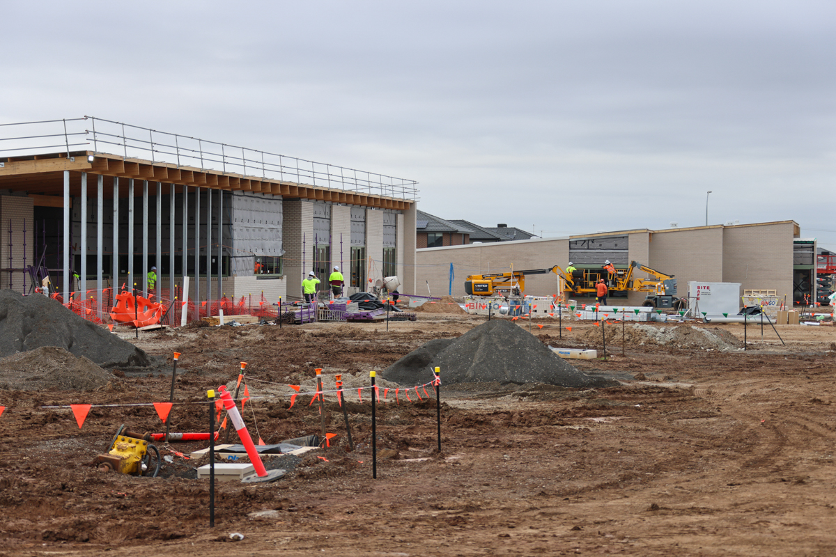 Wimba Primary School - new school, Site progress - July 2023